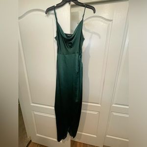 Nasty Gal green dress